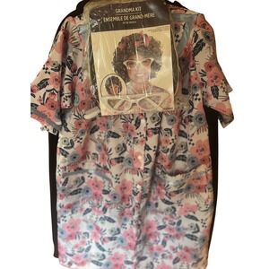 Floral Grandma Costume Kit for Kids